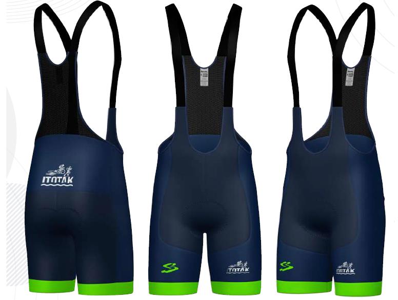 Culote de ciclismo ITOTAK Spiuk Summun, varias vistas