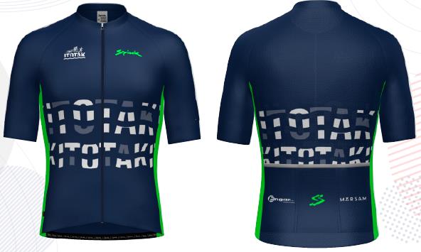 Maillot de ciclismo ITOTAK Spiuk Summun, vista delantera y trasera